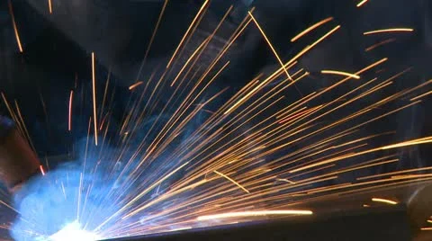 Welding 02 HD Stock Footage 10608015