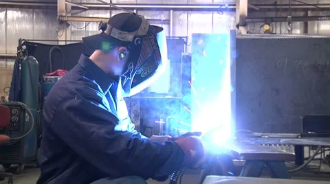 Welding 03 Stock Footage 7137746