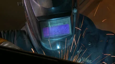 Welding 06 HD Stock Footage 10608026