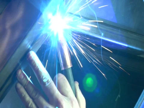 Welding 2 Stock Footage 641658