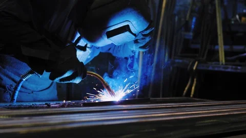 Welding 4k footage. Stock Footage 94909509