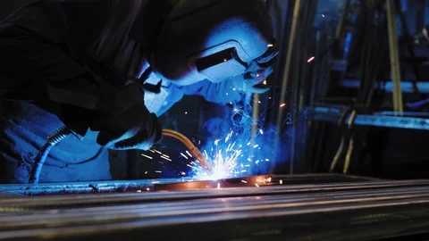 Welding 4k footage. Stock Footage 94909572