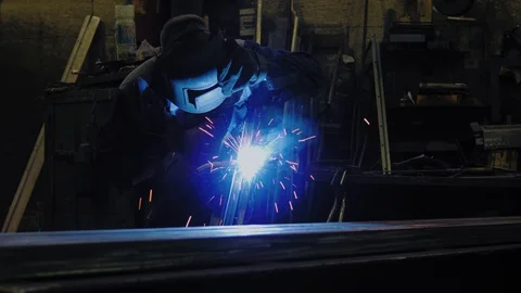 Welding 4k footage. Stock Footage 94909716
