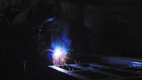Welding 4k footage. Stock Footage 94909795