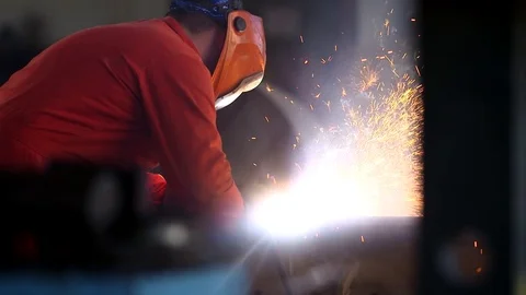 Welding 5 Stock Footage 85147087