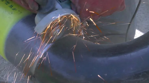 Welding and construction of natural gas line 動画素材 34990752