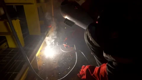 Welding and Sparks. Stock-Footage 159073399