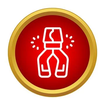 Welding arc industrial torch tool icon concept Stock Illustration