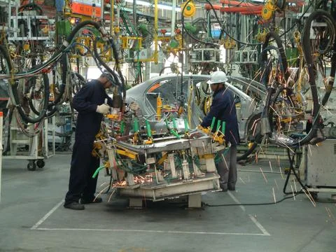 Welding at Auto Industry Photos