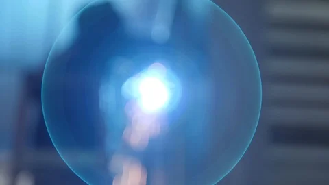 Welding Bokeh Stock Footage 121330426