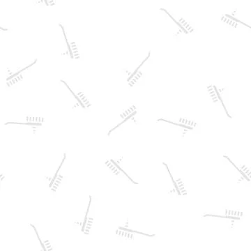 Welding brush glyph vector seamless pattern Stock Illustration