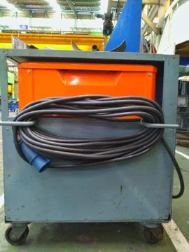 Welding cabinet. Stock Photos