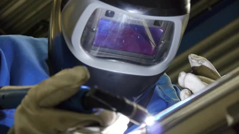Welding clip #10 Stock Footage 294033172