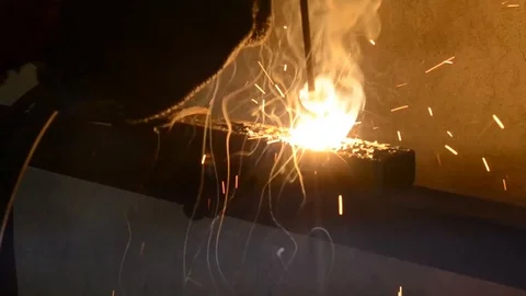 Welding close up Video stock 95231373