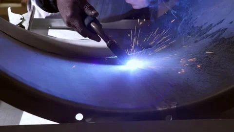 Welding Close Up Stock Footage 217420847