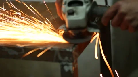 Welding - closeup shot Stock Footage 47799139
