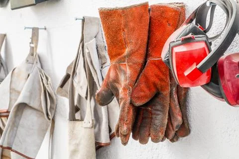 Welding clothes Stock Photos