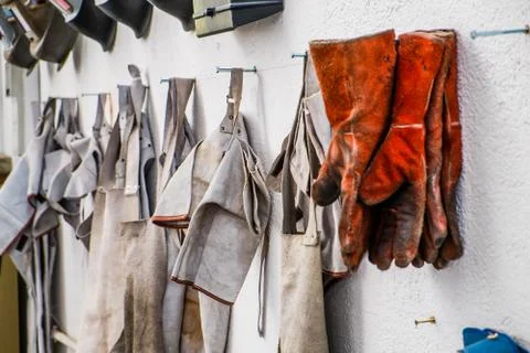 Welding clothes Stock Photos