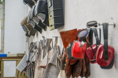 Welding clothes Stock Photos