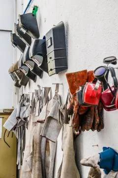 Welding clothes Stock Photos