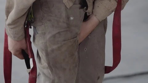 Welding On A Construction Site 스톡 동영상 87509801