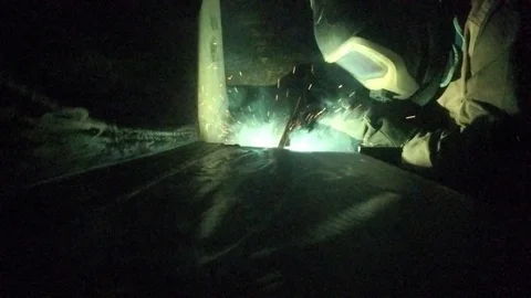 Welding effect 스톡 동영상 101500908