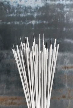 Welding electrode rods. Stock Photos