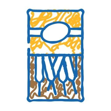 Welding electrodes icon doodle illustration Stockillustratie