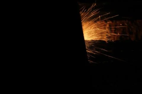 Welding in the factory Stock Photos