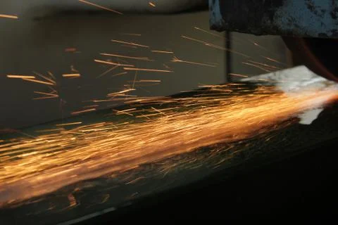 Welding in the factory Stock Photos