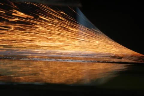 Welding in the factory Stock Photos