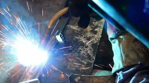 Welding flame Vidéo 24886285