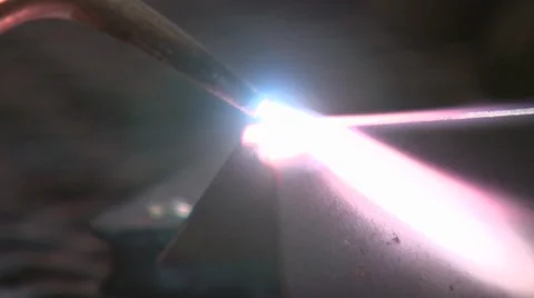 Welding flame Stock Footage 33756885