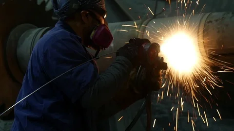 Welding  Stock Footage 104734622