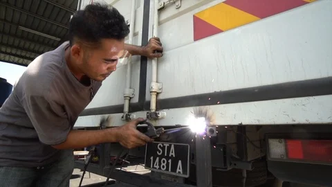 Welding Stock Footage 108599786