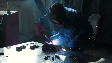 Welding Video stock 164454005