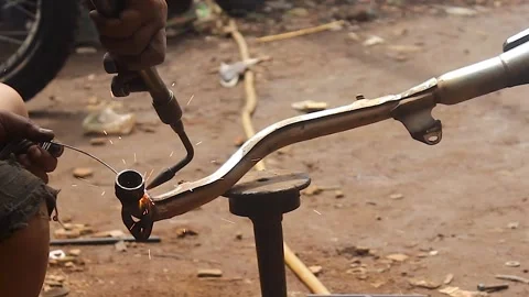 Welding Stock Footage 258315551