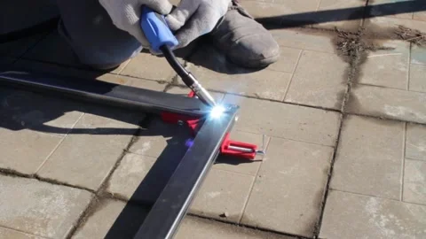 Welding Stock Footage 303796837