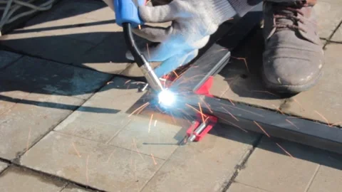 Welding Stock Footage 303796927