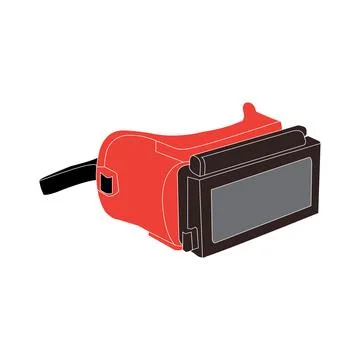 Welding glasses icon Stock Illustration