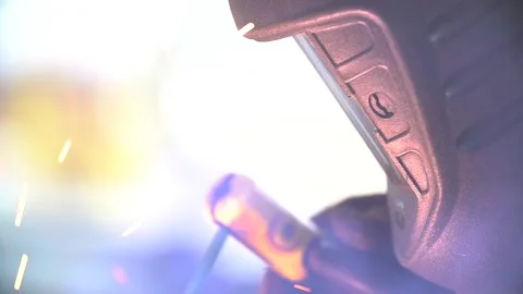 Welding Gloves Stock Footage 146925348