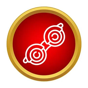 Welding goggles icon representing industrial safety equipment Stock Illustration