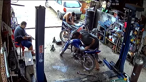 Welding Gone Wrong, Blumenau, Santa Catarina, Brazil - 08 Jan 2025 Stock Footage 299956959