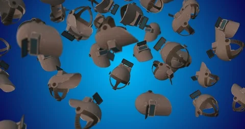 Welding Helmets Stock Footage 99947741