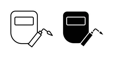Welding icon vector art Illustrations Stock Illustration