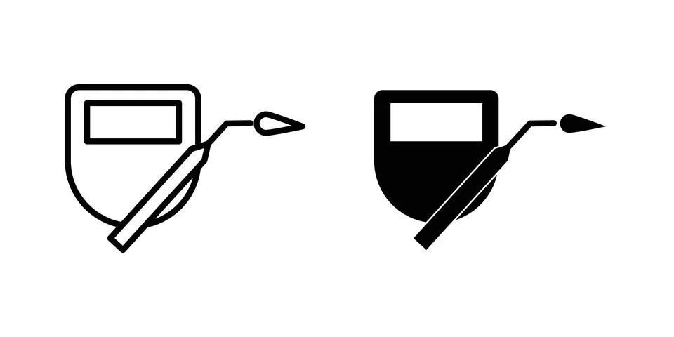 Welding icon vector editable eps10 Stock Illustration