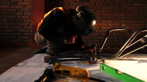 Welding industry Stock Footage 22931216