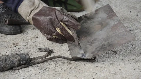 Welding iron Video stock 77749220