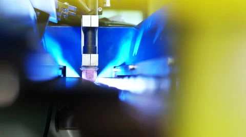 Welding machine on action Stock Footage 69055080