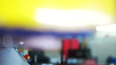 Welding machine panorama Stock Footage 69055076